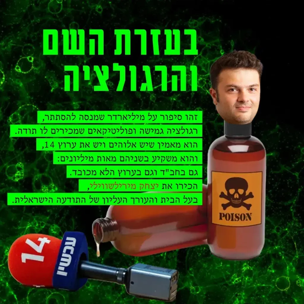 יצחק מירילשווילי - בעזרת השם והרגולציה