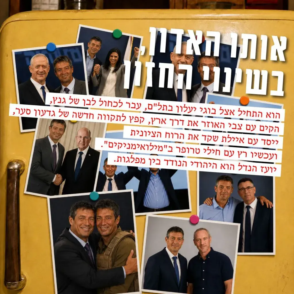 יועז הנדל - אותו האדון בשינוי החזון